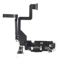 Charging Port Flex Cable For iPhone 14 Pro (Premium) (Space Black)