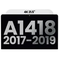 Complete LCD Display Assembly For iMac 21.5" 4K A1418 (2017) / A2116 (2019) (LM215UH1 SDB1) (Used OEM Pull: Grade A)