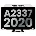 Complete LCD Display Assembly For MacBook Air 13" A2337 (2020) (Used OEM Pull: Grade A) (Silver)