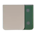 Bottom Back Cover Glass For Samsung Galaxy Z Flip 4 (Service Pack) (Gold)