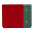 Bottom Back Cover Glass For Samsung Galaxy Z Flip 4 (Service Pack) (Red)
