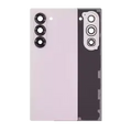 Back Cover Glass With Camera Lens For Samsung Galaxy Z Fold 6 5G (Service Pack) (Pink)