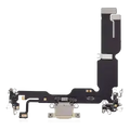 Charging Port Flex Cable For iPhone 15 Plus (Aftermarket Plus) (Yellow)