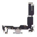 Charging Port Flex Cable For iPhone 15 Plus (Aftermarket Plus) (Blue)