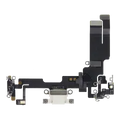 Charging Port Flex Cable For iPhone 14 (Used OEM Pull) (Starlight)