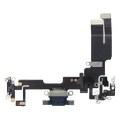Charging Port Flex Cable For iPhone 14 (Used OEM Pull) (Midnight)