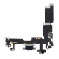 Charging Port Flex Cable For iPhone 14 Plus (Aftermarket Plus) (Midnight)
