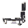 Charging Port Flex Cable For iPhone 14 Plus (Aftermarket Plus) (Purple)
