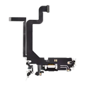 Charging Port Flex Cable For iPhone 14 Pro Max (Aftermarket Plus) (Space Black)
