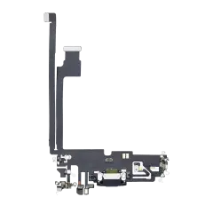 Charging Port Flex Cable For iPhone 12 Pro Max (Aftermarket Plus) (Graphite)