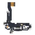 Charging Port Flex Cable For iPhone 12 / 12 Pro (Aftermarket Plus) (Graphite)