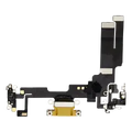 Charging Port Flex Cable For iPhone 14 (Premium) (Yellow)