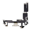 Charging Port Flex Cable For iPhone 14 Plus (Aftermarket Plus) (Starlight)