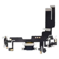 Charging Port Flex Cable For iPhone 14 (Aftermarket Plus) (Midnight)