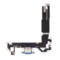 Charging Port Flex Cable For iPhone 16 (Premium) (Ultramarine)