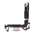 Charging Port Flex Cable For iPhone 16 (Premium) (Pink)