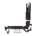 Charging Port Flex Cable For iPhone 16 (Premium) (White)