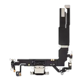 Charging Port Flex Cable For iPhone 16 (Premium) (Black)