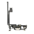 Charging Port Flex Cable For iPhone 12 Pro Max (Used OEM Pull) (Silver)
