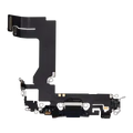 Charging Port Flex Cable For iPhone 13 Mini (Used OEM Pull) (Midnight)