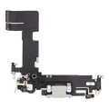 Charging Port Flex Cable For iPhone 13 (Used OEM Pull) (Starlight)