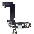 Charging Port Flex Cable For iPhone 12 Mini (Used OEM Pull) (Green)