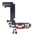 Charging Port Flex Cable For iPhone 12 Mini (Used OEM Pull) (Red)