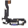 Charging Port Flex Cable For iPhone 12 (Used OEM Pull) (Purple)