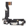 Charging Port Flex Cable For iPhone 12 (Used OEM Pull) (White)