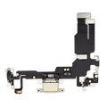 Charging Port Flex Cable For iPhone 15 (Premium) (Yellow)