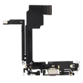 Charging Port Flex Cable For iPhone 15 Pro Max (Premium) (Natural Titanium)