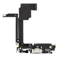 Charging Port Flex Cable For iPhone 15 Pro Max (Premium) (White Titanium)
