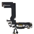 Charging Port Flex Cable For iPhone 13 Mini (Aftermarket Plus) (Midnight)