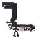 Charging Port Flex Cable For iPhone 13 Mini (Aftermarket Plus) (Pink)