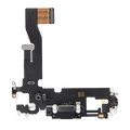 Charging Port Flex Cable For iPhone 12 / 12 Pro (Used OEM Pull) (Graphite)