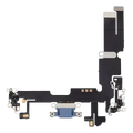 Charging Port Flex Cable For iPhone 14 Plus (Aftermarket Plus) (Blue)