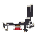 Charging Port Flex Cable For iPhone 14 (Aftermarket Plus) (Red)