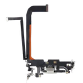 Charging Port Flex Cable For iPhone 13 Pro Max (Aftermarket Plus) (Silver)