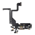 Charging Port Flex Cable For iPhone 13 Pro (Aftermarket Plus) (Gold)