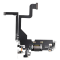 Charging Port Flex Cable For iPhone 13 Pro (Aftermarket Plus) (Graphite)