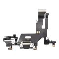 Charging Port Flex Cable For iPhone 11 (Used OEM Pull) (Black)
