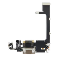 Charging Port Flex Cable With Board For iPhone 11 Pro (Used OEM Pull) (Gold)