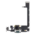 Charging Port Flex Cable With Board For iPhone 11 Pro Max (Used OEM Pull) (Midnight Green)