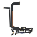 Charging Port Flex Cable For iPhone 13 Pro Max (Premium) (Sierra Blue)