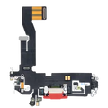 Charging Port Flex Cable For iPhone 12 (Aftermarket Plus) (Red)