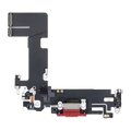 Charging Port Flex Cable For iPhone 13 (Premium) (Red)