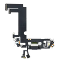 Charging Port Flex Cable For iPhone 12 Mini (Aftermarket Plus) (Black)