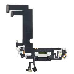Charging Port Flex Cable For iPhone 12 Mini (Aftermarket Plus) (Black)