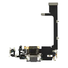 Charging Port Flex Cable With Board For iPhone 11 Pro (Aftermarket Plus) (Midnight Green)