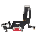 Charging Port Flex Cable For iPhone 11 (Aftermarket Plus) (Red)